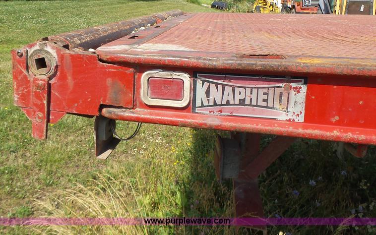 image for item L6106 1994 International 4900 flatbed dump truck