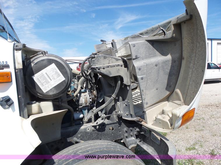 image for item L6106 1994 International 4900 flatbed dump truck