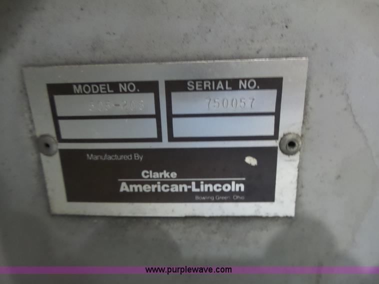 image for item L6120 Clarke 505-208 floor scrubber