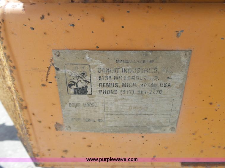 image for item N9401 2003 Bandit 1590 Intimidator wood chipper