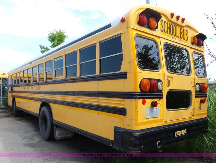 image for item AG9187 2003 Blue Bird TC2000 school bus