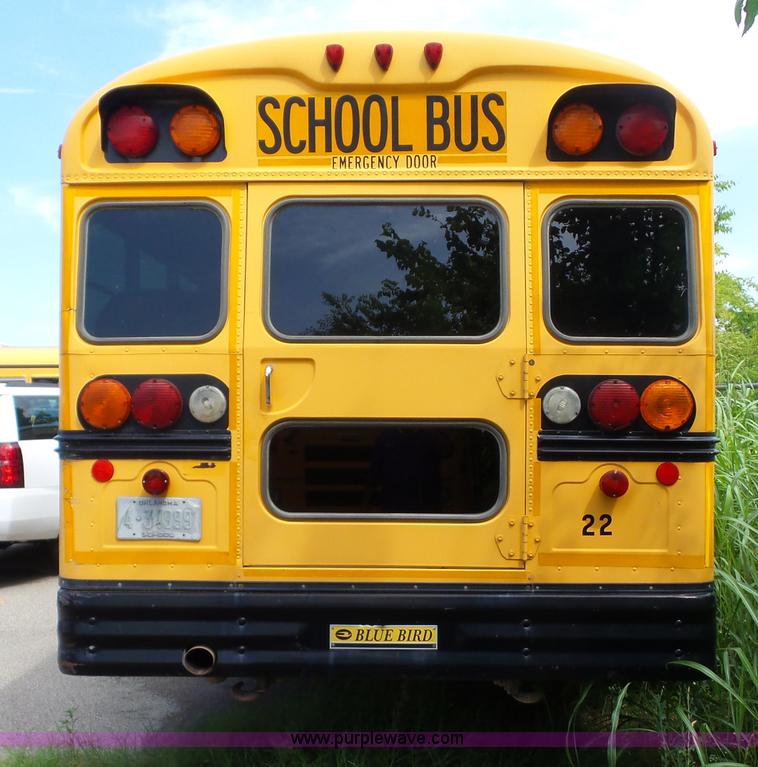 image for item AG9187 2003 Blue Bird TC2000 school bus