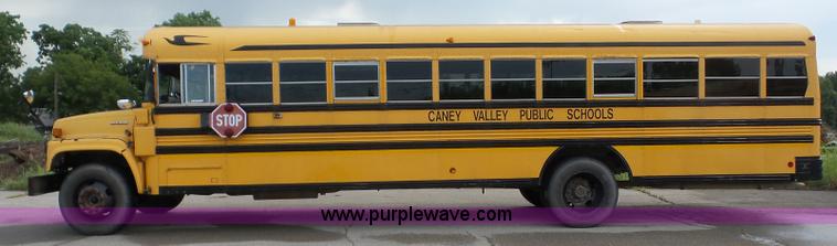 image for item AG9188 1999 Chevrolet school bus