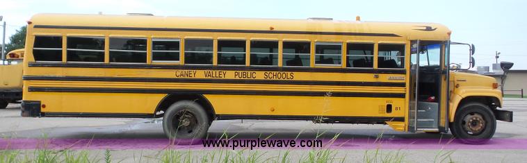 image for item AG9188 1999 Chevrolet school bus