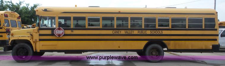 image for item AG9189 1999 Chevrolet school bus