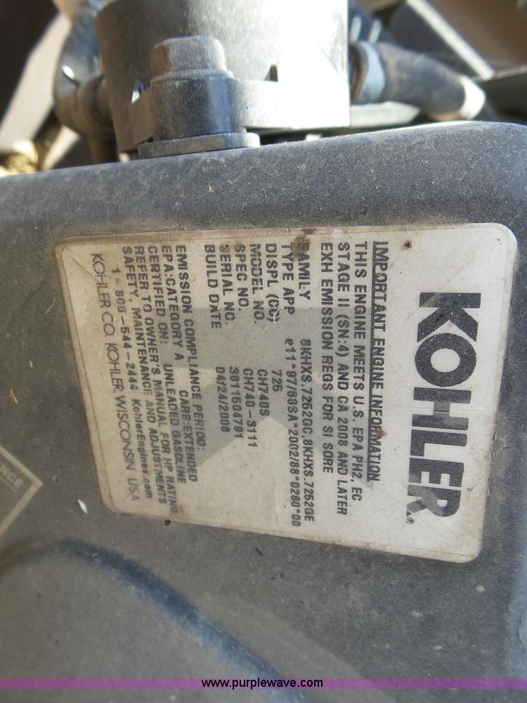 image for item BY9502 2009 Grasshopper 727T6 lawn mower