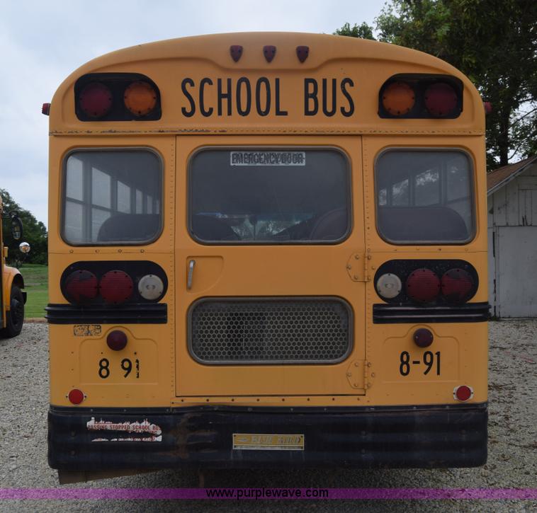 image for item CB9291 1991 Chevrolet Blue Bird school bus