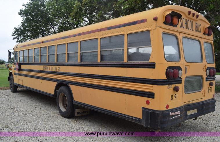 image for item CB9291 1991 Chevrolet Blue Bird school bus