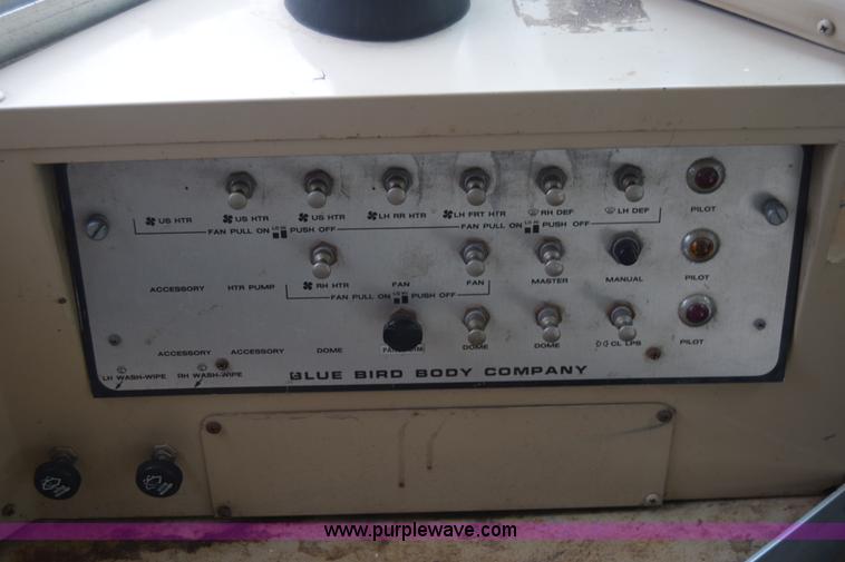 image for item CB9291 1991 Chevrolet Blue Bird school bus