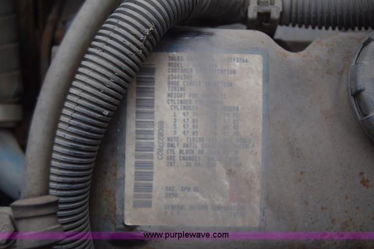 image for item CB9291 1991 Chevrolet Blue Bird school bus