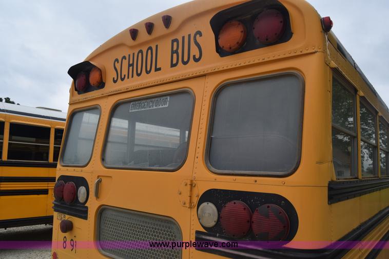 image for item CB9291 1991 Chevrolet Blue Bird school bus