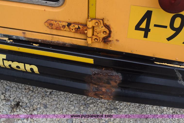 image for item CB9292 1995 GMC G3500 Am Tran school bus