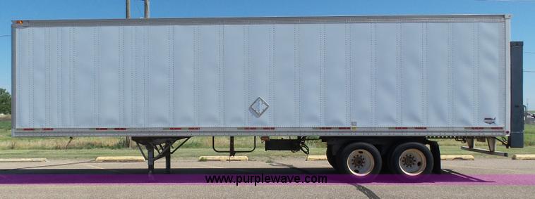 image for item J6034 1997 Wabash SA-102-FFW dry van trailer