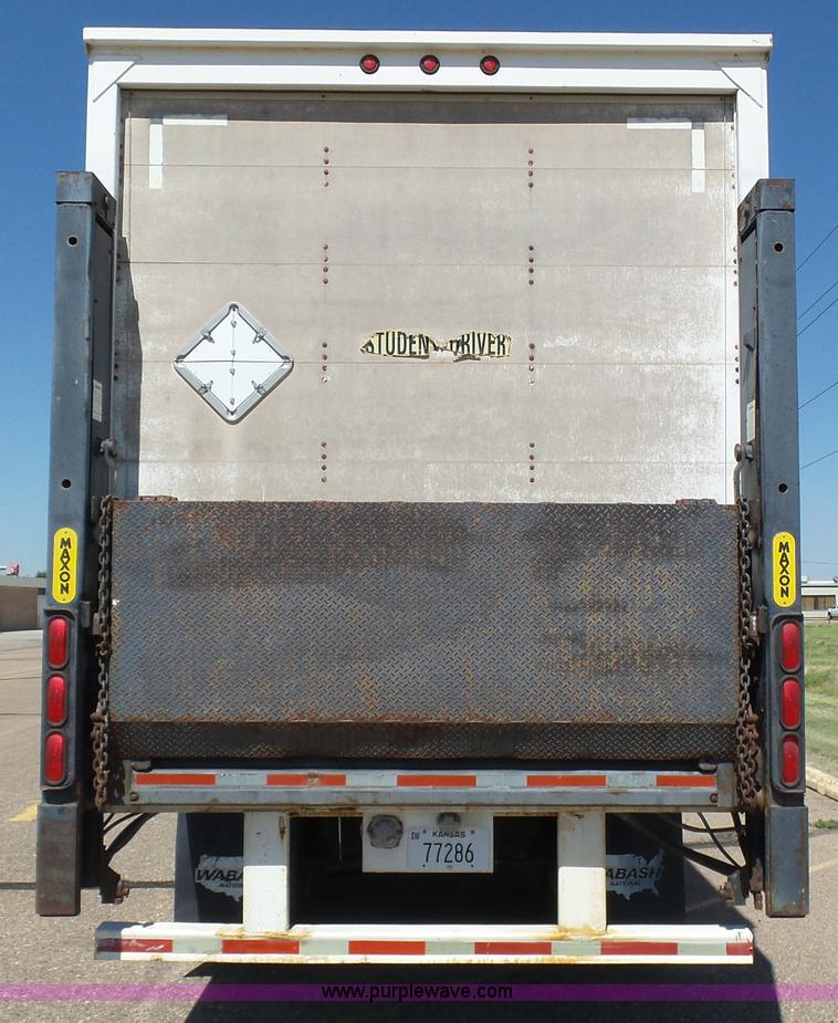 image for item J6034 1997 Wabash SA-102-FFW dry van trailer