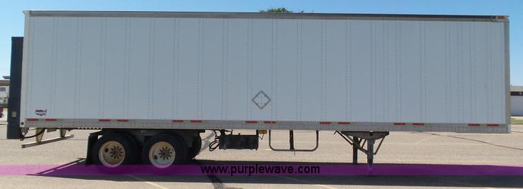 image for item J6034 1997 Wabash SA-102-FFW dry van trailer