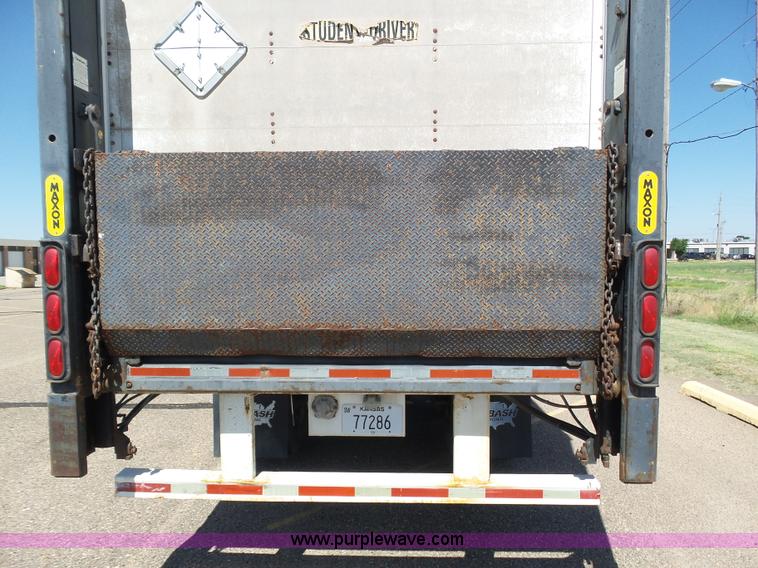 image for item J6034 1997 Wabash SA-102-FFW dry van trailer