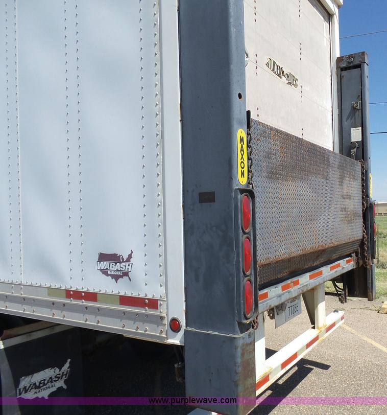 image for item J6034 1997 Wabash SA-102-FFW dry van trailer