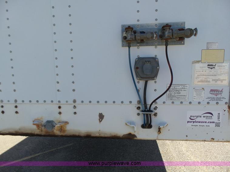 image for item J6034 1997 Wabash SA-102-FFW dry van trailer