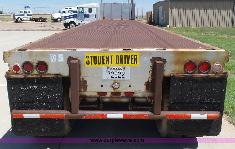 image for item J6036 1962 Load Craft JT908PB flatbed trailer
