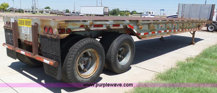 image for item J6036 1962 Load Craft JT908PB flatbed trailer
