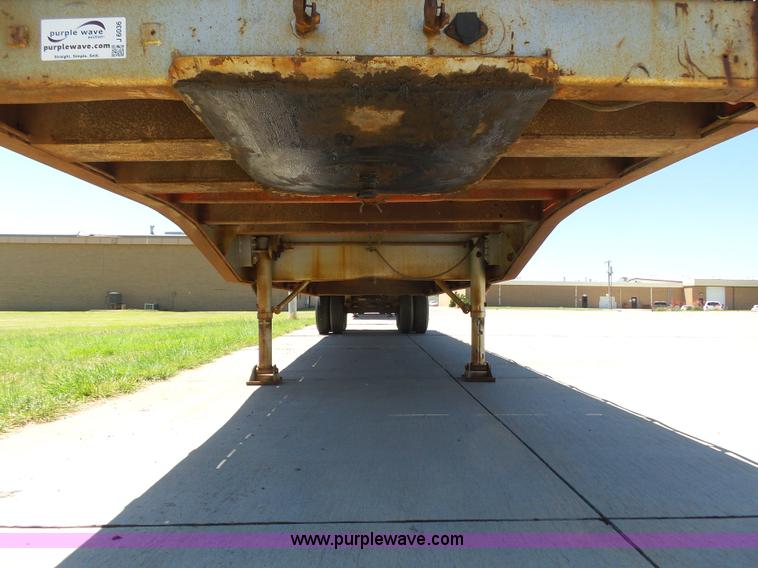 image for item J6036 1962 Load Craft JT908PB flatbed trailer