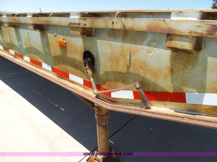 image for item J6036 1962 Load Craft JT908PB flatbed trailer