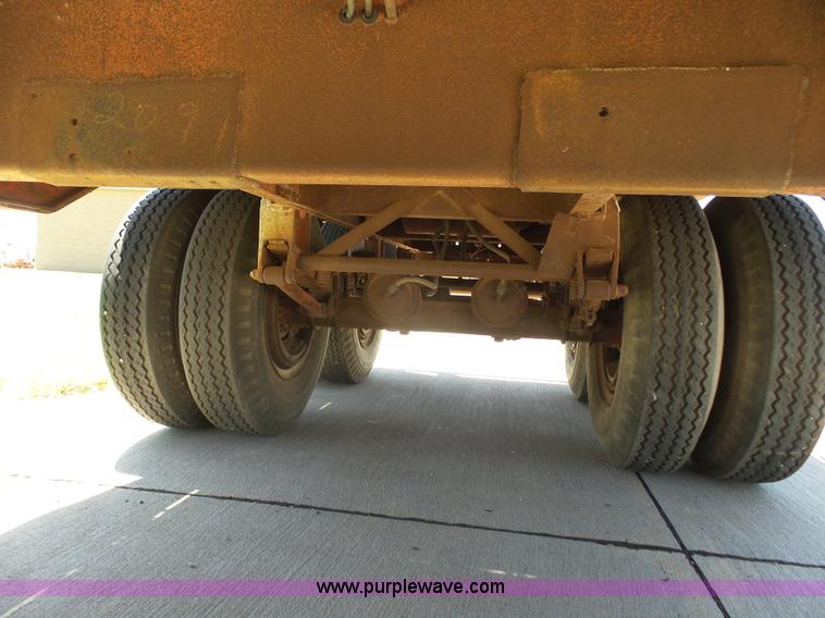 image for item J6036 1962 Load Craft JT908PB flatbed trailer