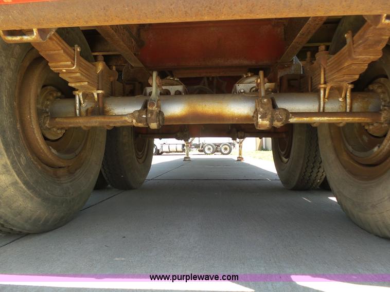 image for item J6036 1962 Load Craft JT908PB flatbed trailer