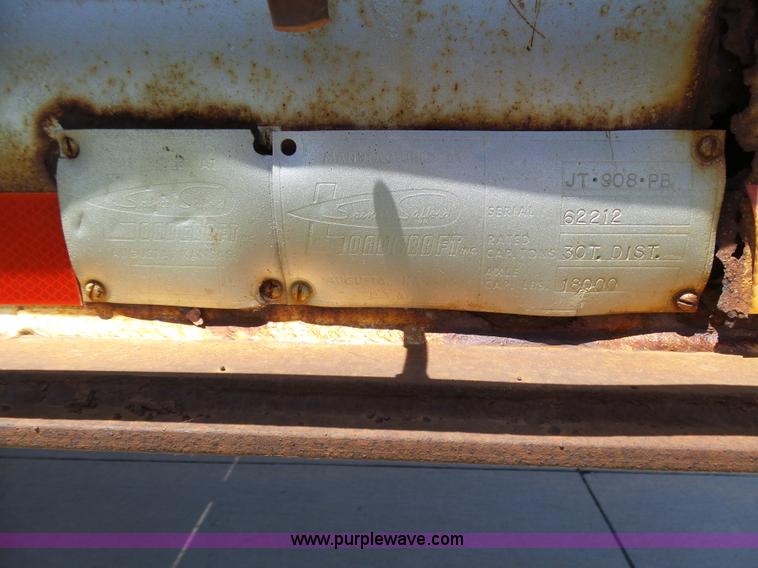 image for item J6036 1962 Load Craft JT908PB flatbed trailer