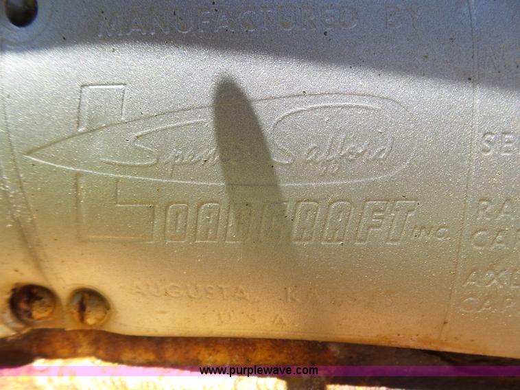 image for item J6036 1962 Load Craft JT908PB flatbed trailer