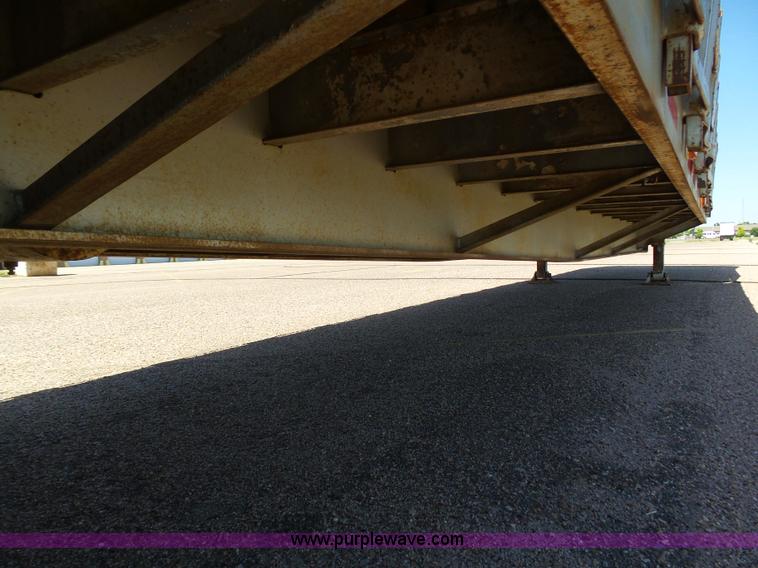 image for item J6037 1978 Fontaine DPT-3-5042 drop deck trailer