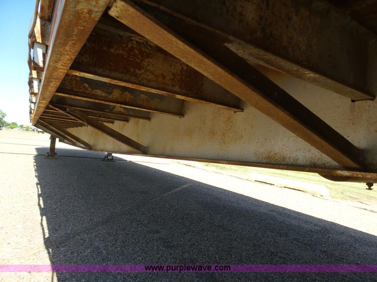 image for item J6037 1978 Fontaine DPT-3-5042 drop deck trailer