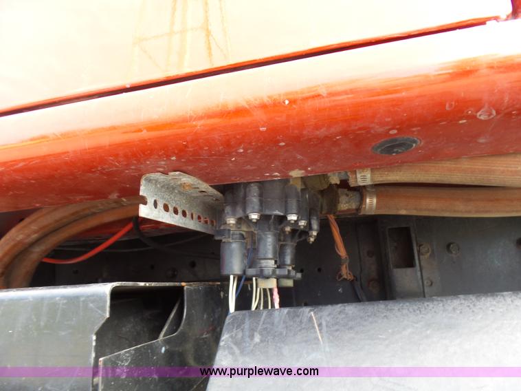 image for item K3178 1997 International 4700 Crew Cab tanker fire truck