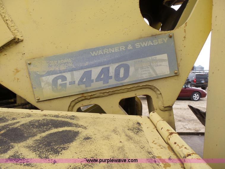 image for item K3184 Gradall G440 rubber tired excavator