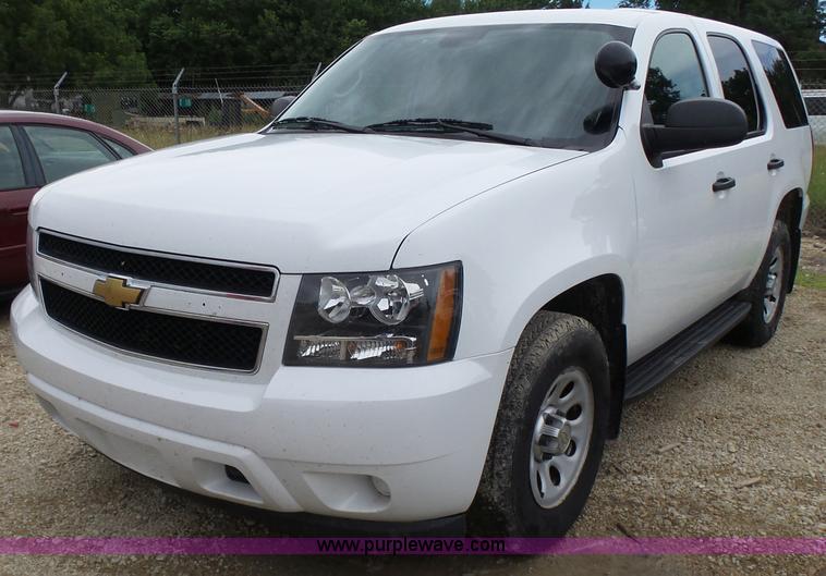 image for item K3186 2012 Chevrolet Tahoe Police SUV