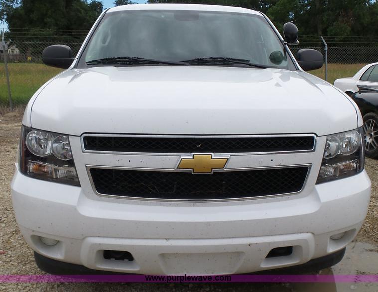 image for item K3186 2012 Chevrolet Tahoe Police SUV