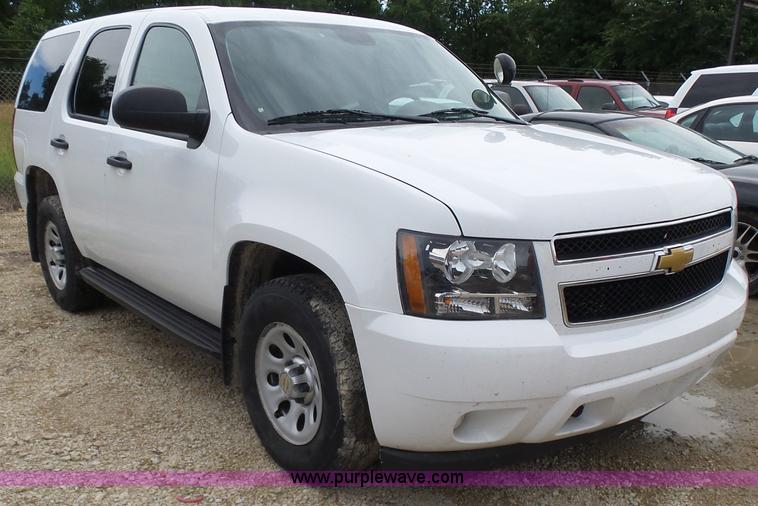 image for item K3186 2012 Chevrolet Tahoe Police SUV