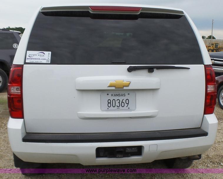 image for item K3186 2012 Chevrolet Tahoe Police SUV