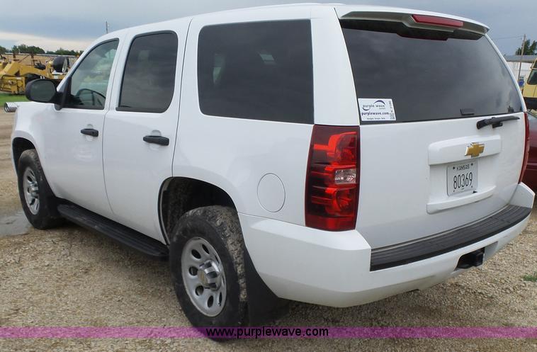 image for item K3186 2012 Chevrolet Tahoe Police SUV