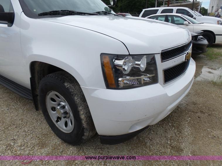 image for item K3186 2012 Chevrolet Tahoe Police SUV