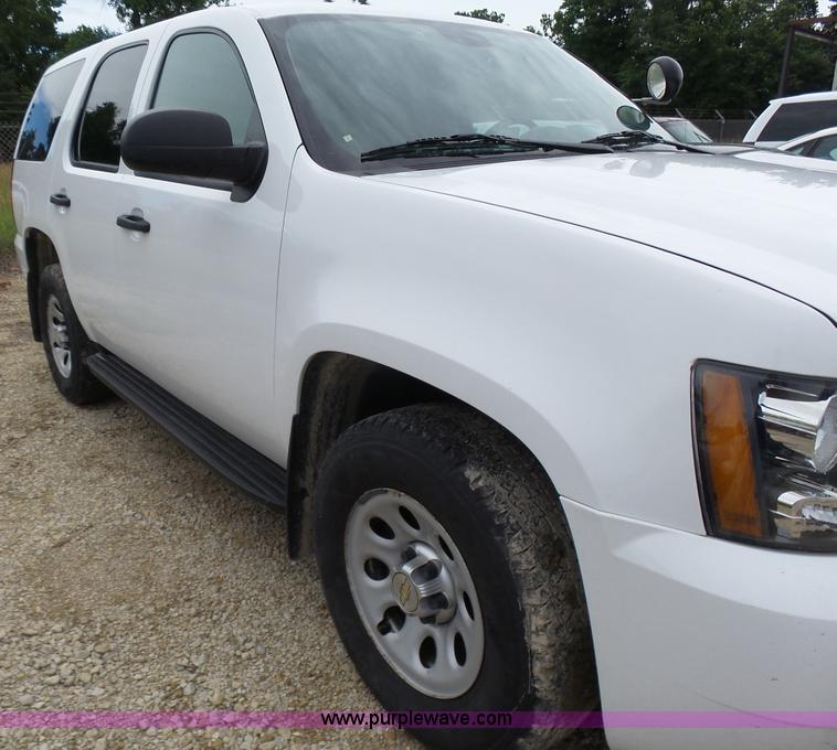 image for item K3186 2012 Chevrolet Tahoe Police SUV
