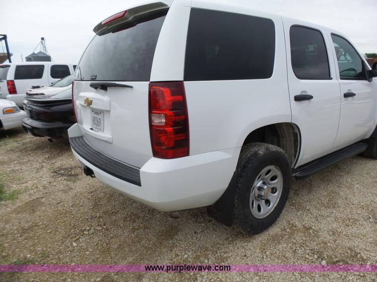 image for item K3186 2012 Chevrolet Tahoe Police SUV