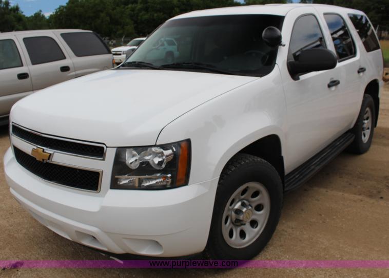 image for item K3191 2012 Chevrolet Tahoe Police SUV