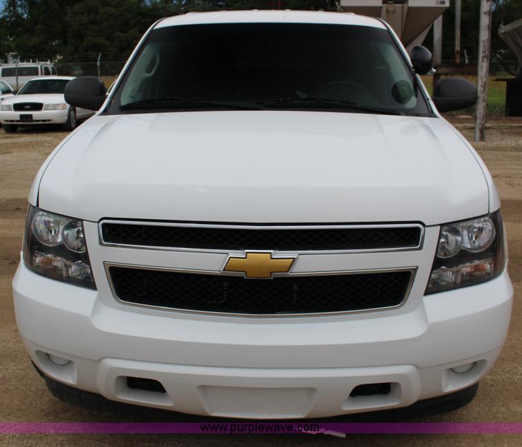 image for item K3191 2012 Chevrolet Tahoe Police SUV