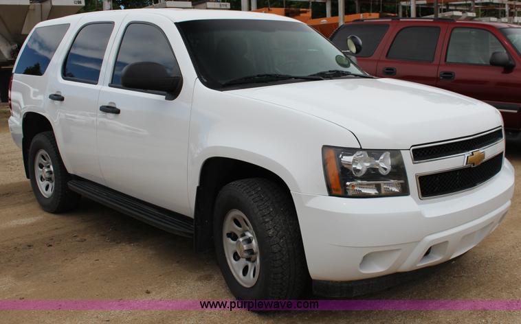 image for item K3191 2012 Chevrolet Tahoe Police SUV