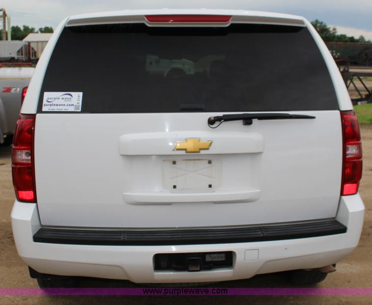 image for item K3191 2012 Chevrolet Tahoe Police SUV