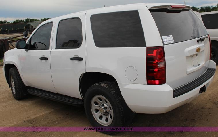 image for item K3191 2012 Chevrolet Tahoe Police SUV