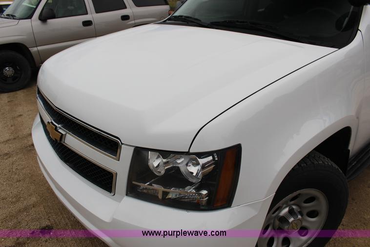 image for item K3191 2012 Chevrolet Tahoe Police SUV