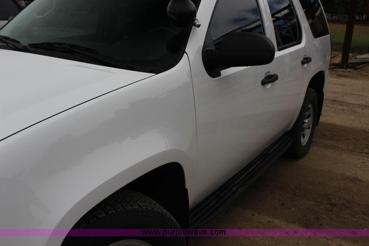 image for item K3191 2012 Chevrolet Tahoe Police SUV