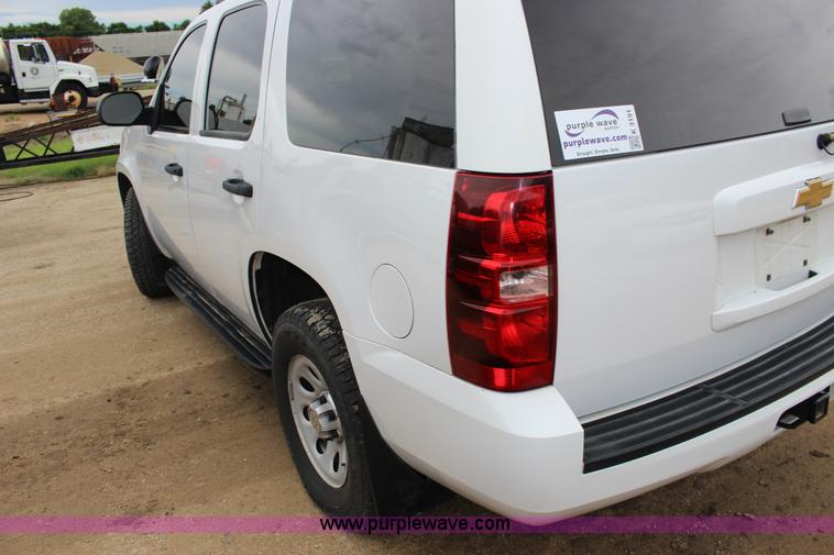 image for item K3191 2012 Chevrolet Tahoe Police SUV